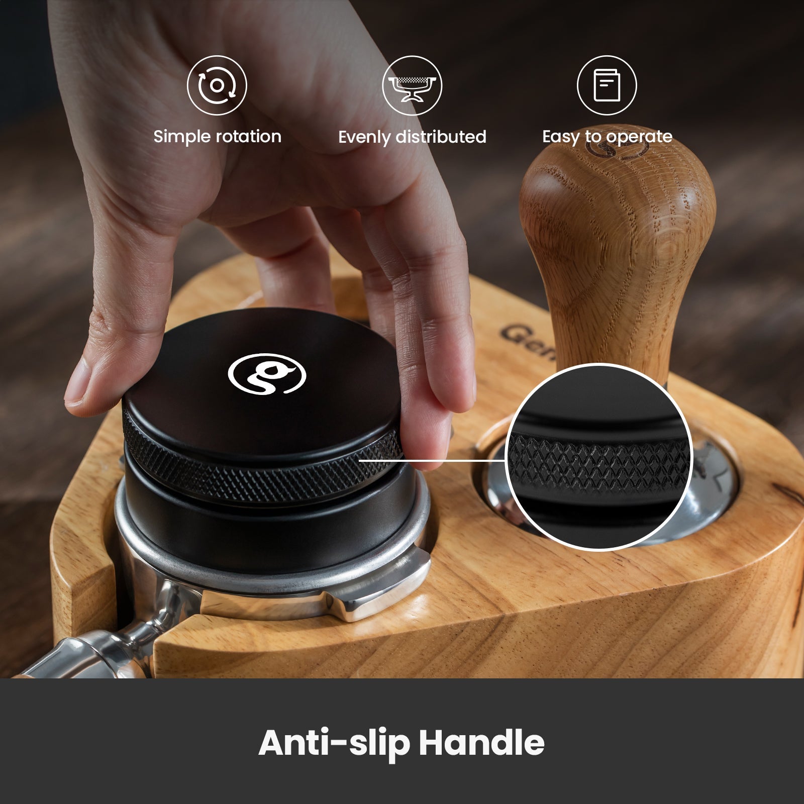 58mm Coffee Distributor - Gemilai