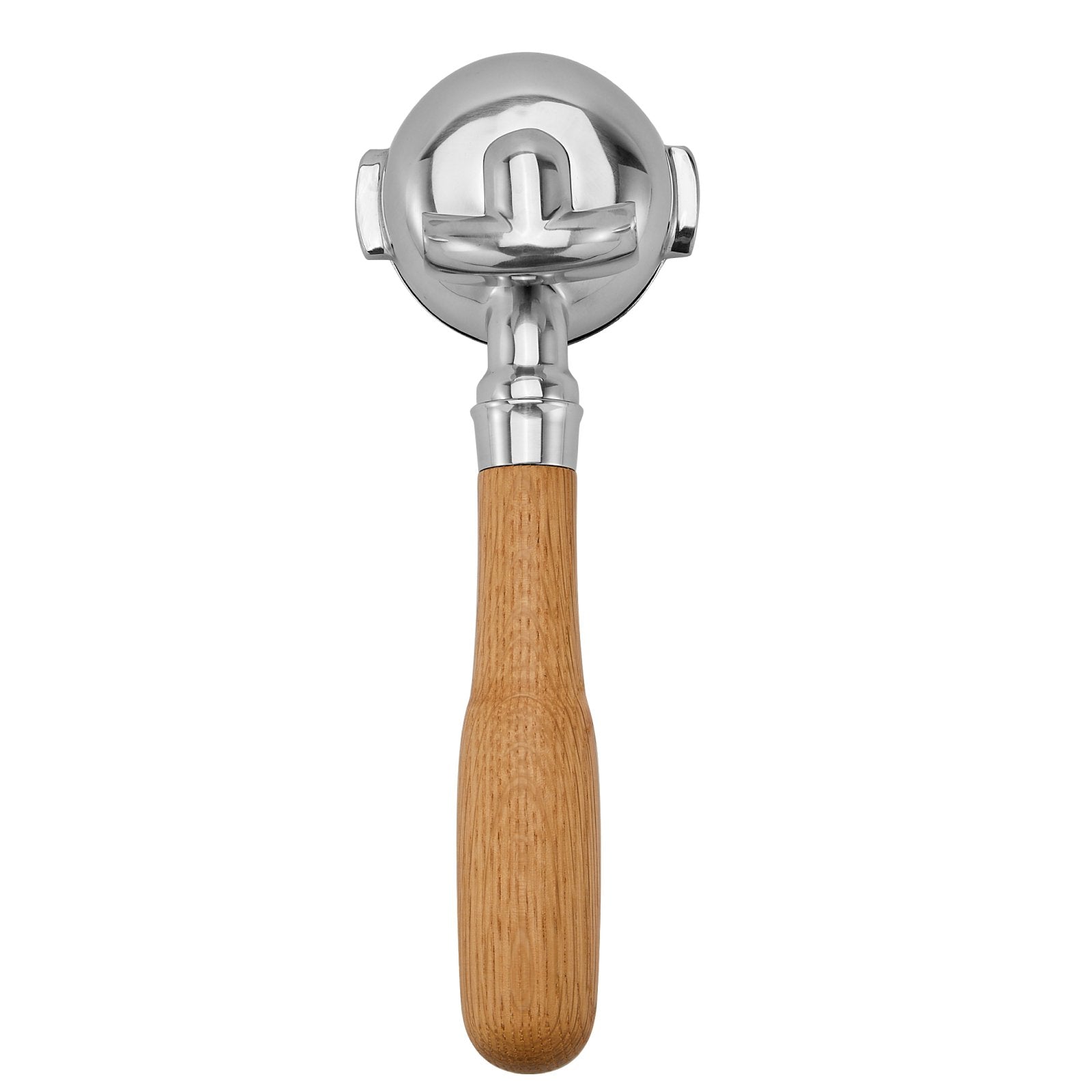 58mm Double Spouts Portafilter, 2 Ears with Double Cup Filter Basket - Gemilai