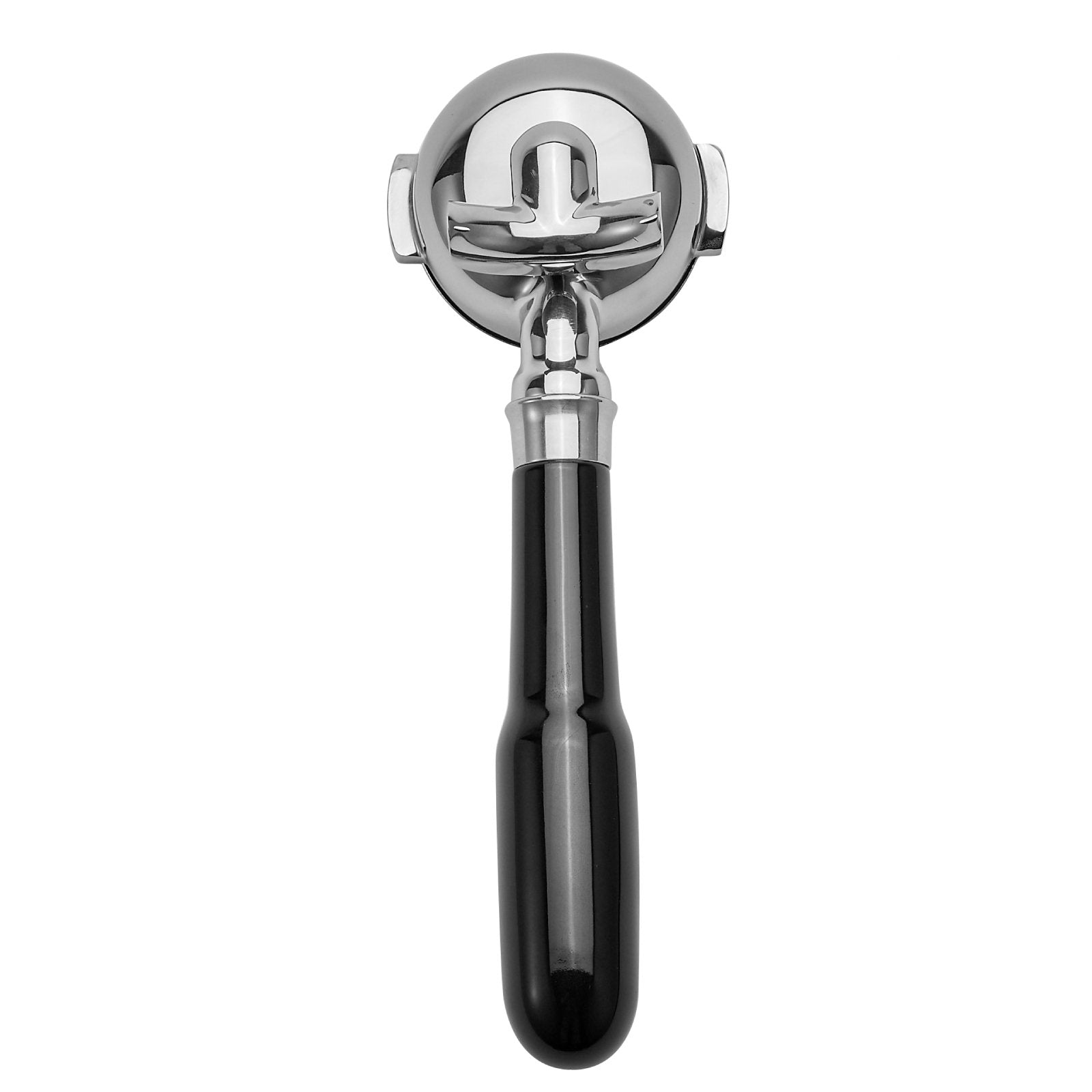 58mm Double Spouts Portafilter, 2 Ears with Double Cup Filter Basket - Gemilai