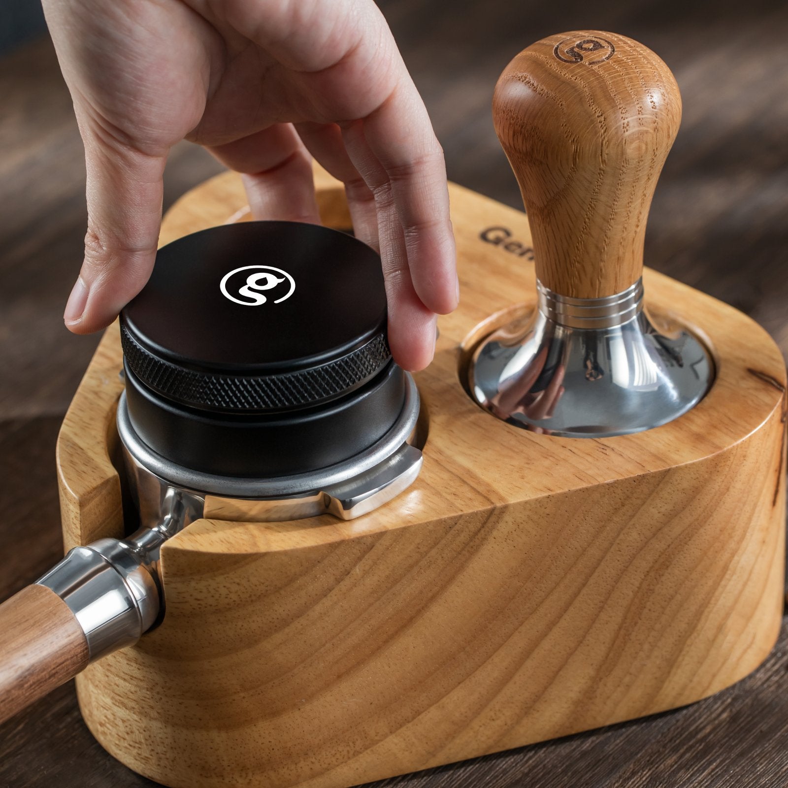58mm Espresso Tamping Station - Gemilai