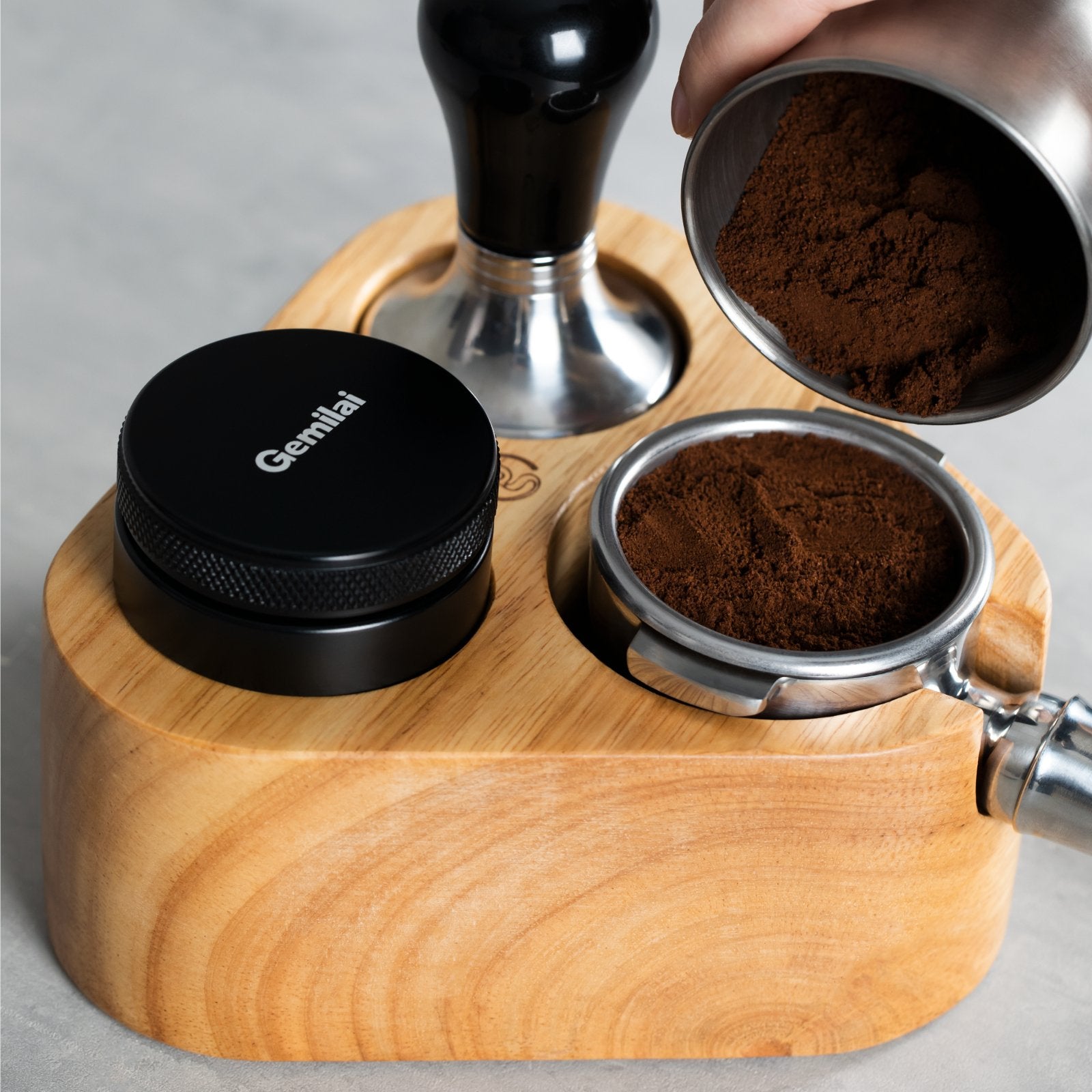 58mm Espresso Tamping Station - Gemilai