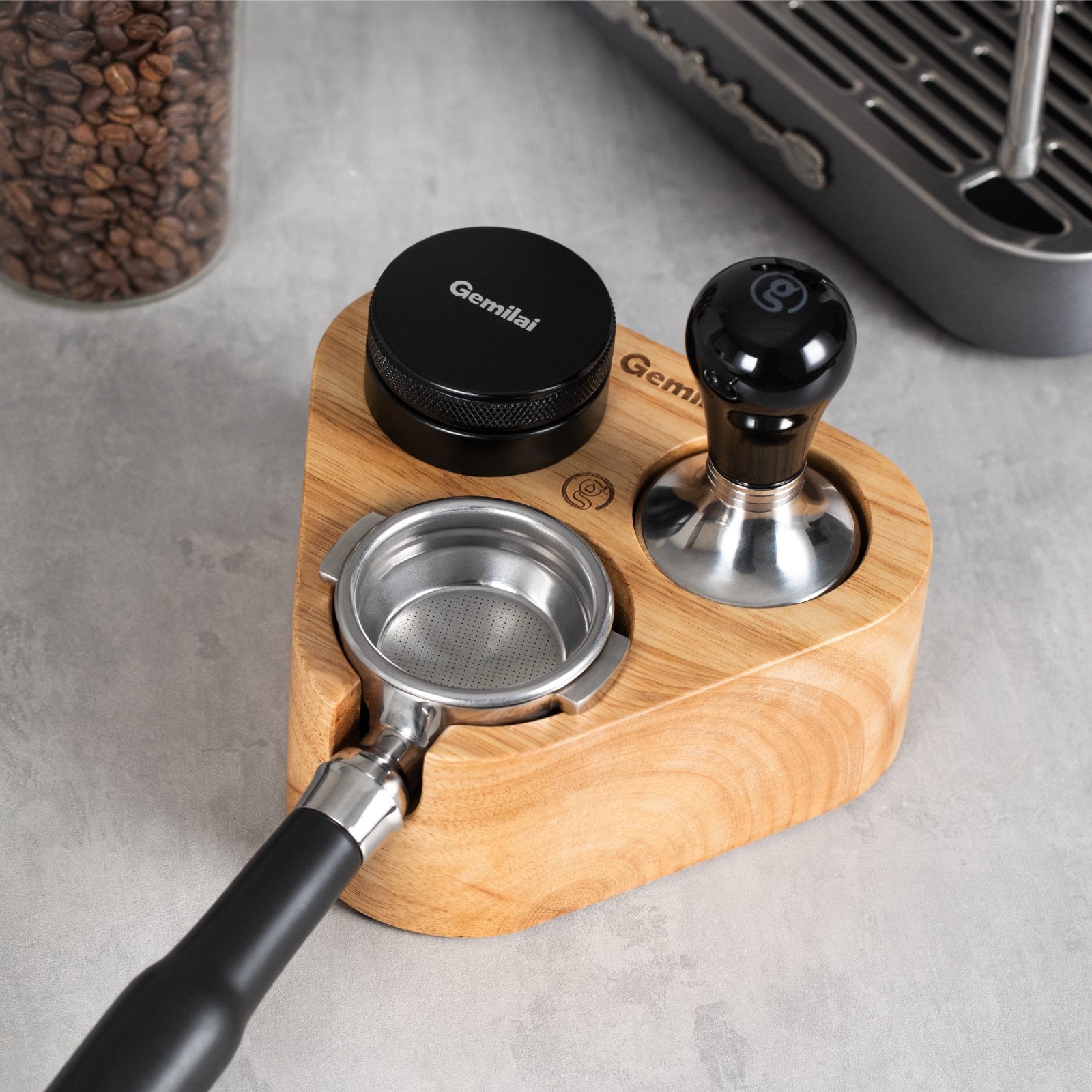 58mm Espresso Tamping Station - Gemilai