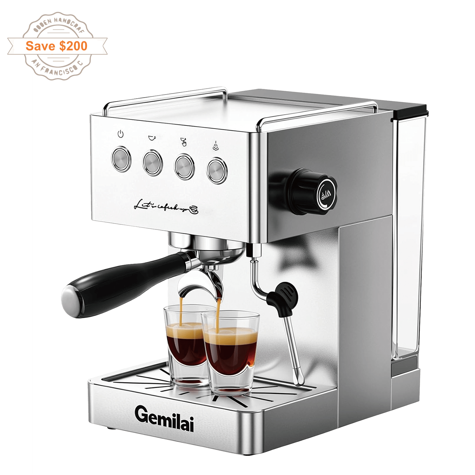 Beetle G3005E Espresso Machine - Gemilai