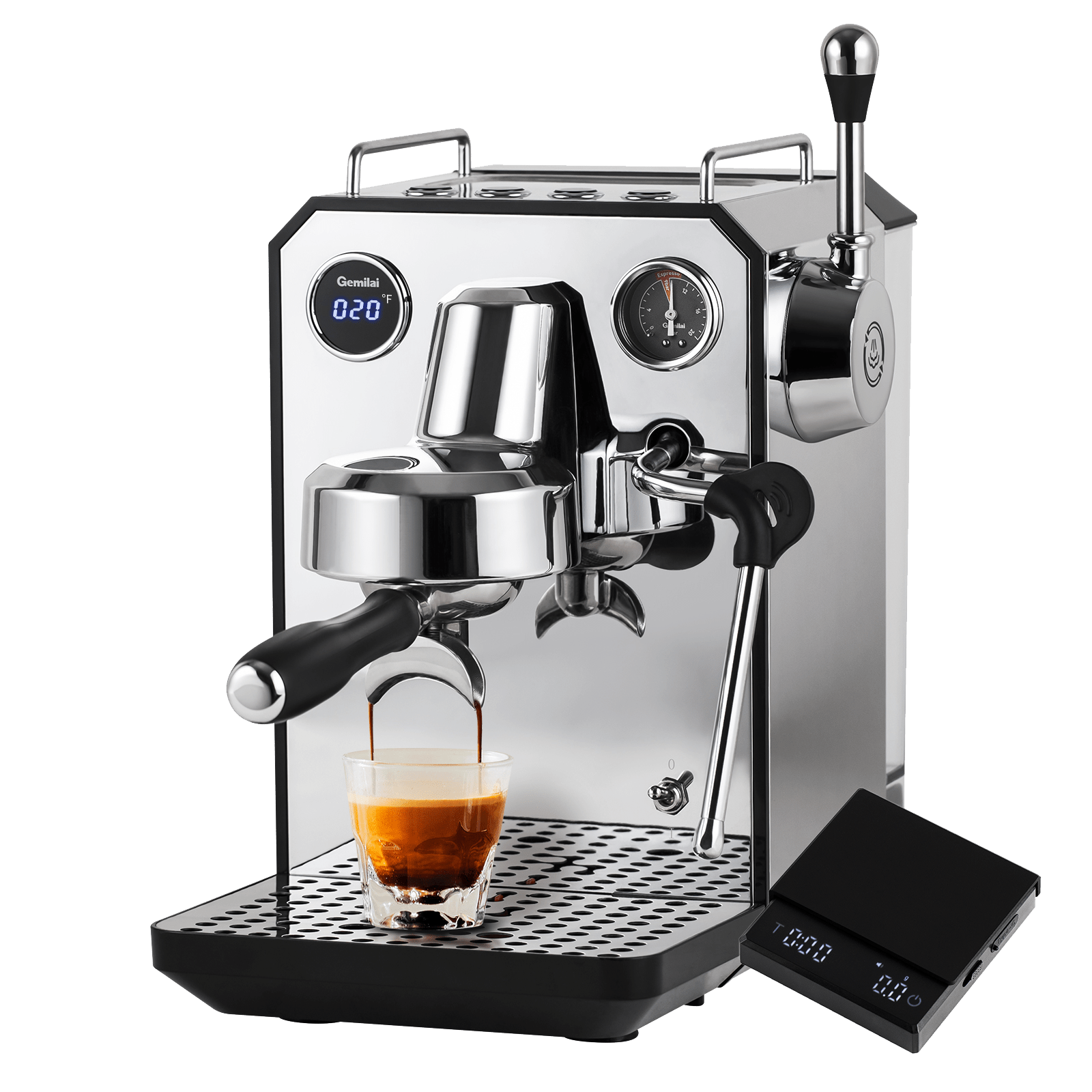 Owl G3006 Espresso Machine with Accessories - Gemilai