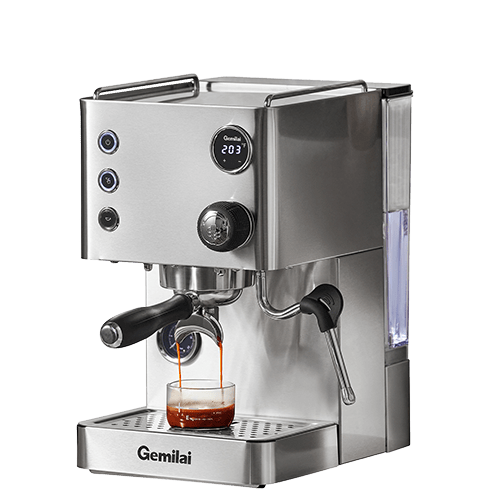 Powerhouse G3007L Espresso Machine with G9010B Coffee Grinder - Gemilai