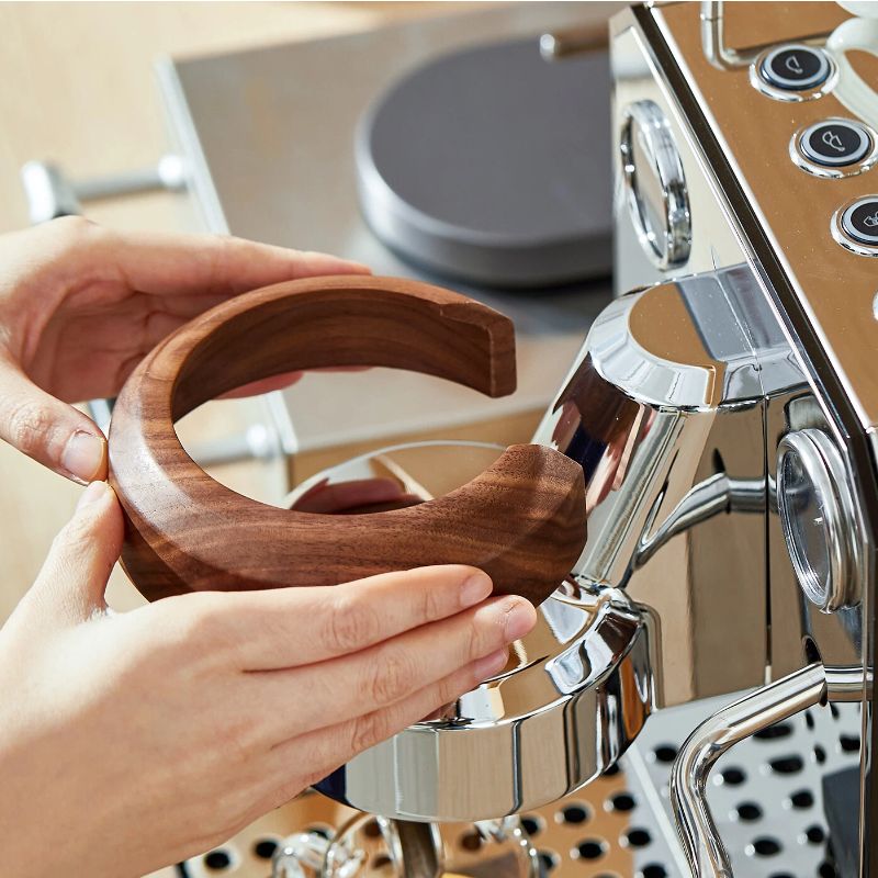 Walnut Wood Anti - Scalding Group Head Cover - Gemilai