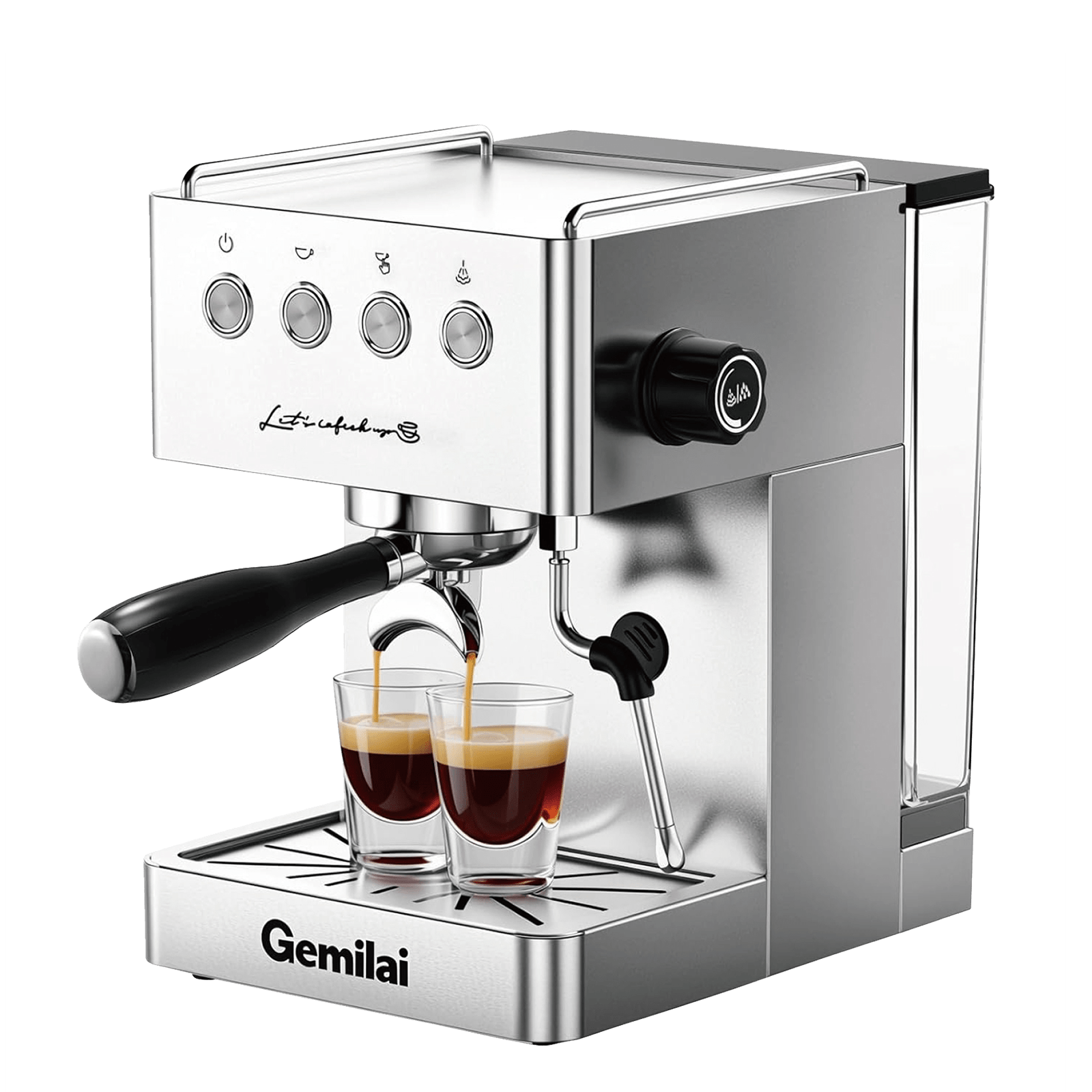 Gemilai G3005E Semi-Automatic Home Espresso Machine with PID and