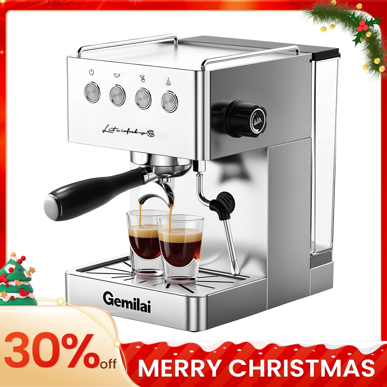 Beetle G3005E Espresso Machine - Gemilai