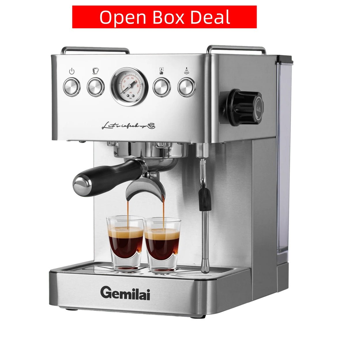 OPEN BOX G3005H Espresso Machine - Gemilai