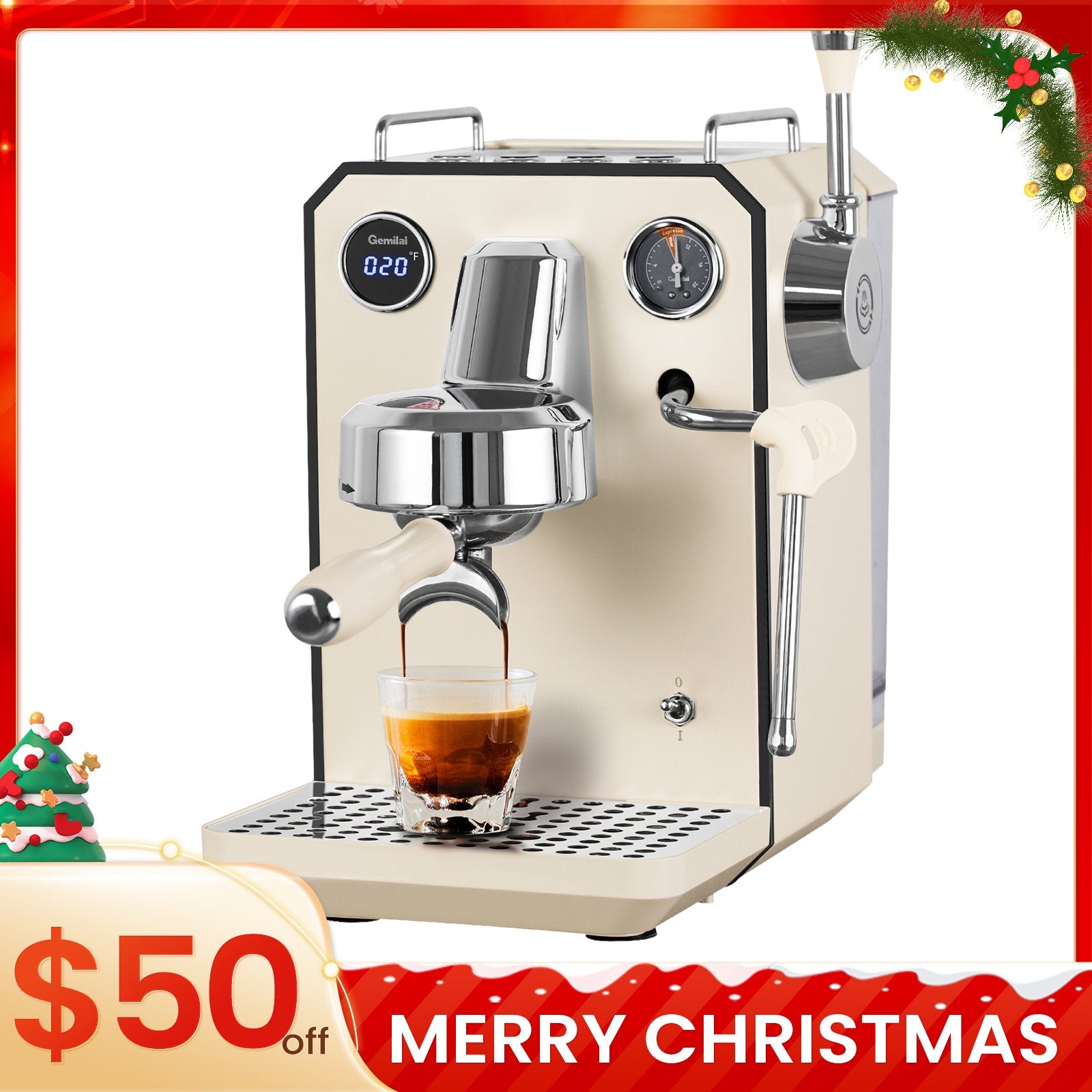 Owl G3006 Espresso Machine - Gemilai